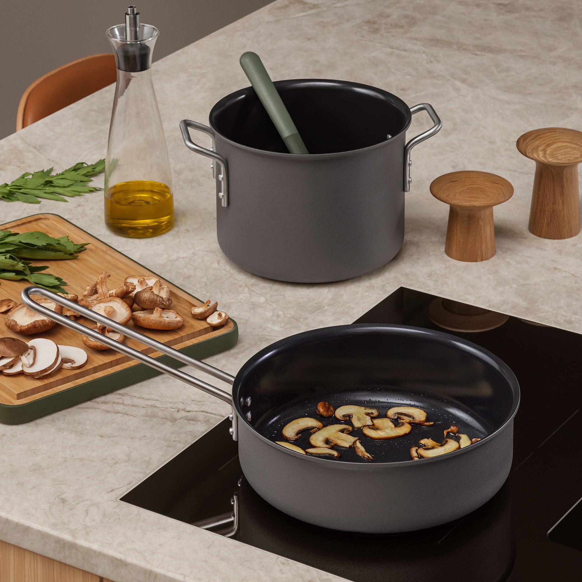 Grey Line sauterpande Ø24 cm keramisk